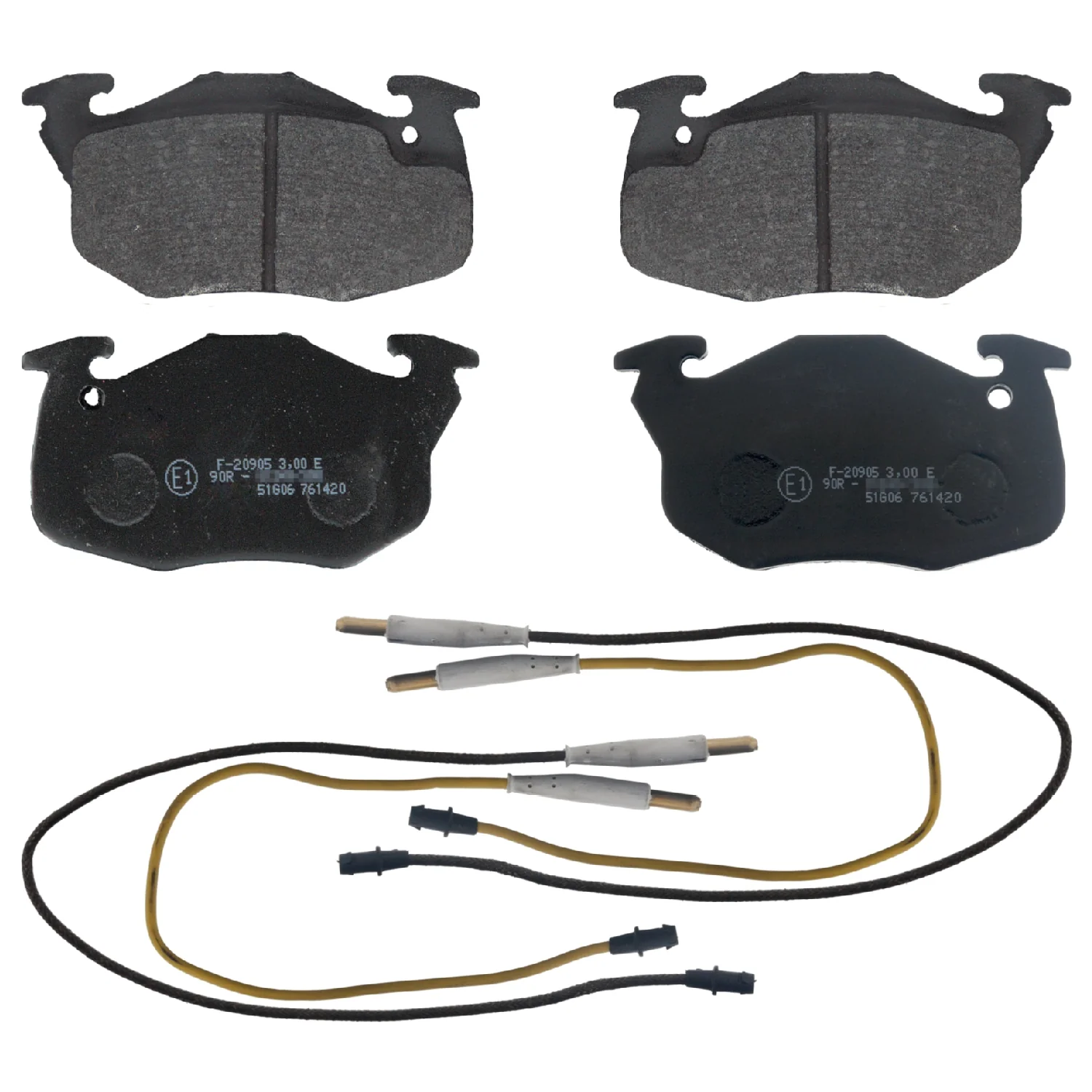 FEBI BILSTEIN set placute frana,frana disc
