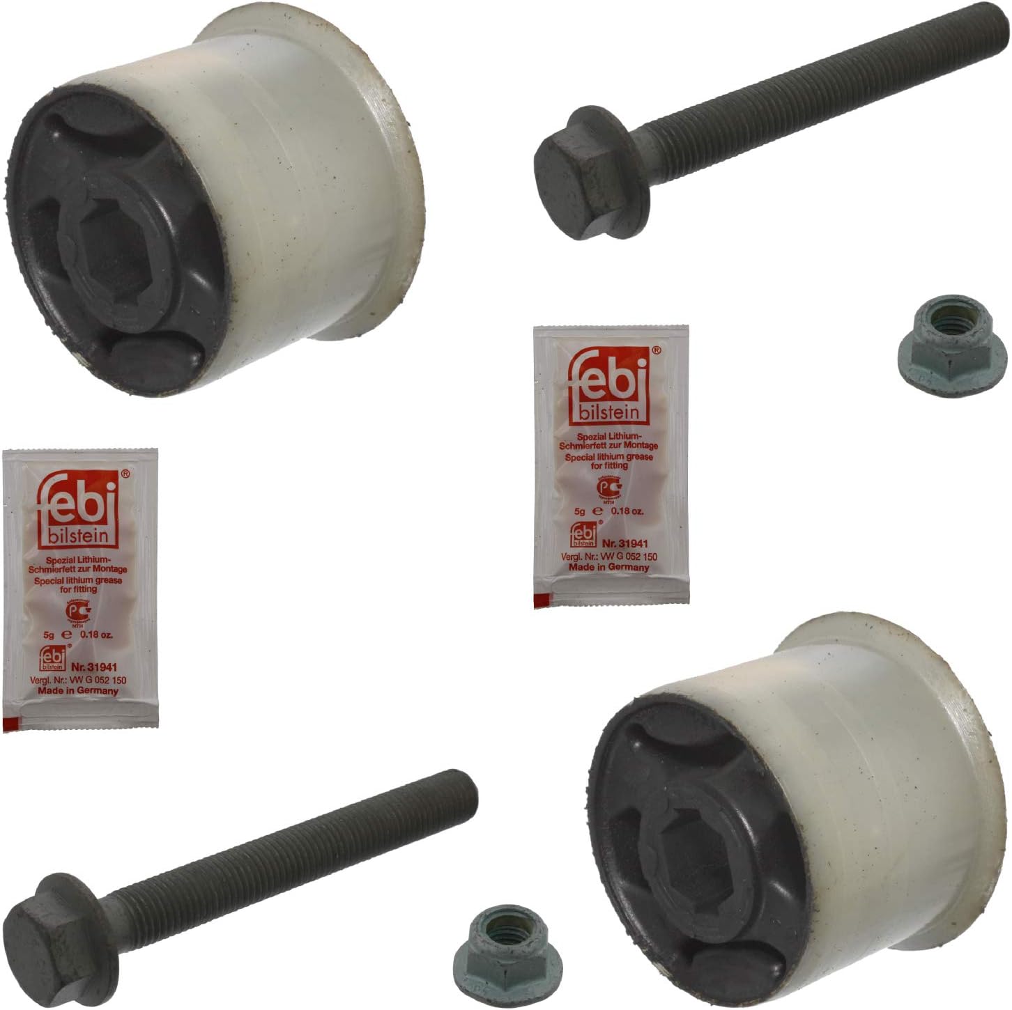 Set montare suspensie roata Febi Bilstein 39228, parte montare : punte fata, stanga, dreapta, spate