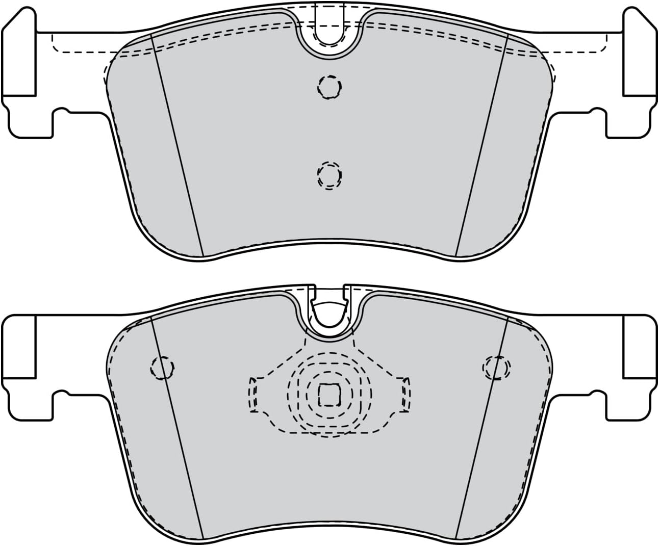 FERODO set placute frana,frana disc FUSE+ Technology