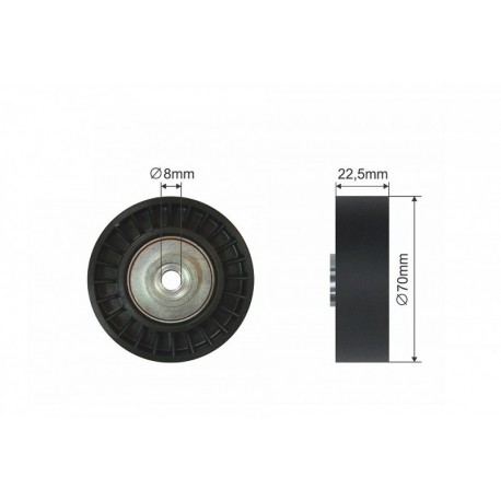 Rola curea transmisie Bmw Seria 3 1997-2006, Seria 5 1995-2003, 7 1993-2001, X5 1999-2006, Land Rover Freelander 1999-2006, Range Rover 2002-2012, NTY RNK-BM-003