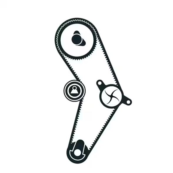 SKF Set pompa apa + curea dintata