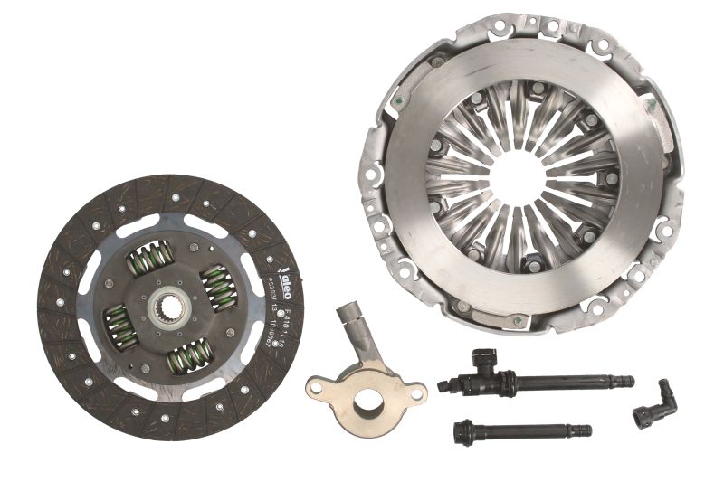 Kit ambreiaj Nissan Interstar, 04.2002-2010, Primastar Caroserie (X83), 09.2002-2010, Opel Movano, 01.1999-2010, Vivaro, 08.2001-2014, Renault Master 2 Autobus (Jd), 03.1998-2007, Trafic 2, VALEO