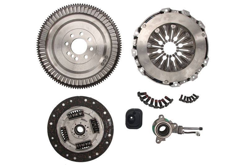 Kit ambreiaj Ford Mondeo 3 (B5y), 2000-2007, Jaguar X-Type (Cf1), 2001-2009, Motorizare 2.0d/ 2.0tdci, VALEO