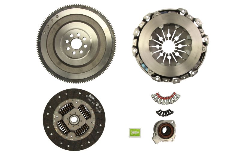 Kit ambreiaj Opel Astra H Gtc (L08), 2005-2010, Corsa C Caroserie (F08, W5l), 2000-2006, Meriva, 2003-2010, Motorizare 1.7 Cdti, VALEO