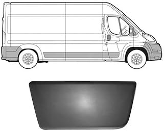 Bandou usa fara Citroen Jumper 2 (250); Fiat Ducato 3 (250, 290); Peugeot Boxer (250), partea dreapta, gri inchis, Van Wezel, 735422811