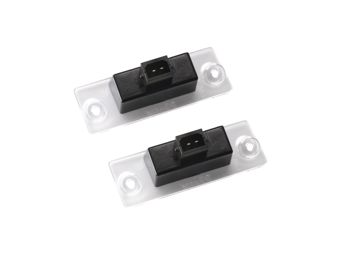 Set 2 buc lampa numar AUDI A3 (8L), 1996-04.2003; A4 (B5), 1996-09.2001, partea stanga=dreapta, LED; TUNING,