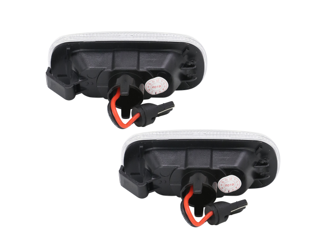 Set lampa semnalizare laterala AUDI A3 (8P), 05.2003-04.2008; A4 (B6/B7), 11.2000-2008; A6 (C5/C6), 06.2001-03.2011, dynamic indicator; LED; transparent; TUNING,