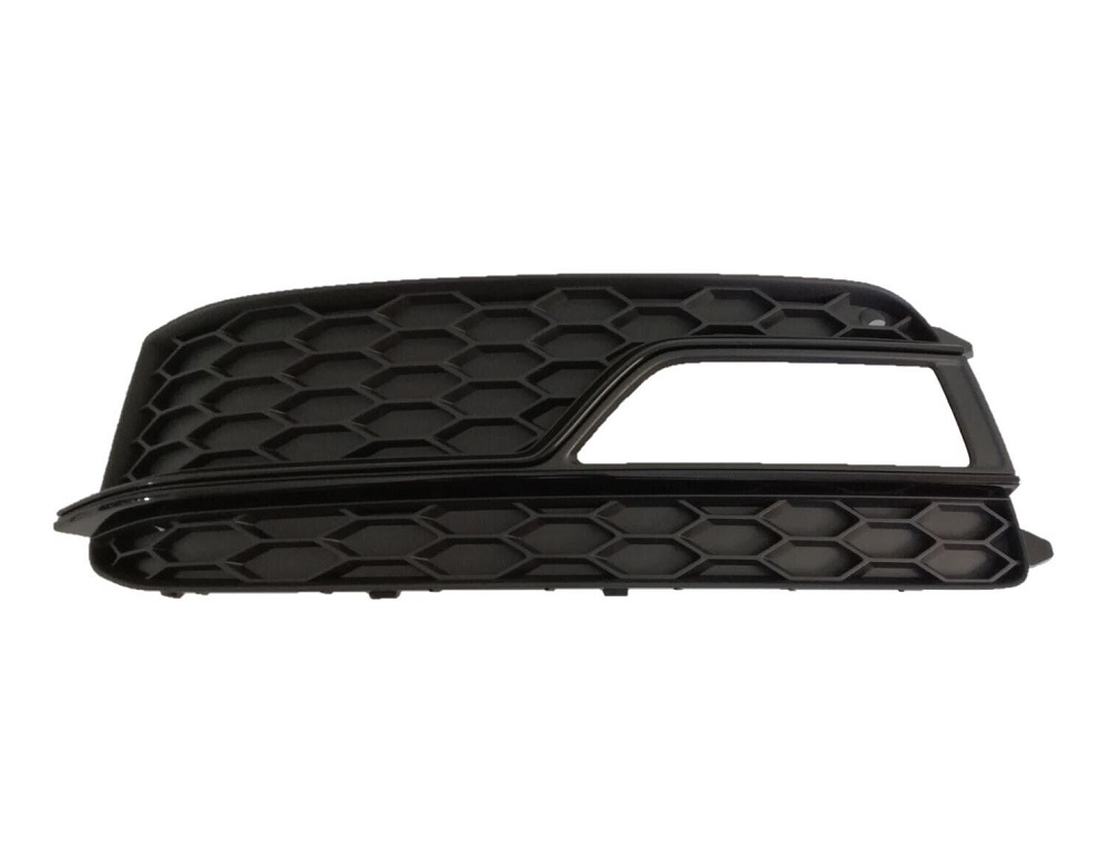 Grila bara fata AUDI A5/S5 (B8), 10.2011-08.2016, model : S-Line, partea stanga, cu gauri lampa ceata,