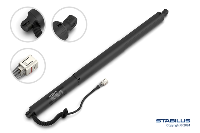 Actuator usa spate, hayon AUDI Q5 (FY), 09.2016-10.20, STABILUS, lungime= 575 mm,