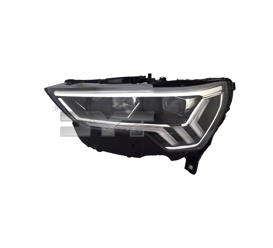 Far AUDI Q3 (F3), 07.2018-, partea stanga, TYC, cu LED daytime running light; LED; electrical; fara LED module; fara unitate control LED; cu motor; LED; cu dynamic colting light,