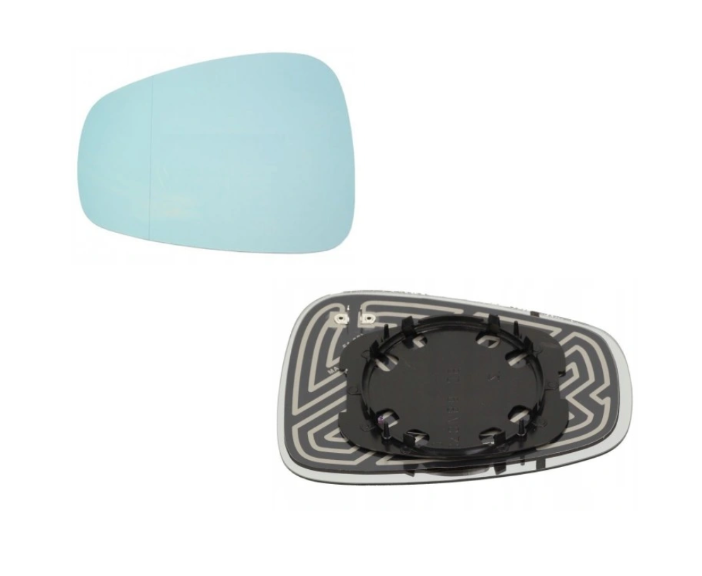 Geam oglinda exterioara ALFA ROMEO GIULIETTA (940), 05.2010-, partea stanga, cu incalzire; sticla asferica; sticla albastruie; nu e compatibil la oglinzi View Max,