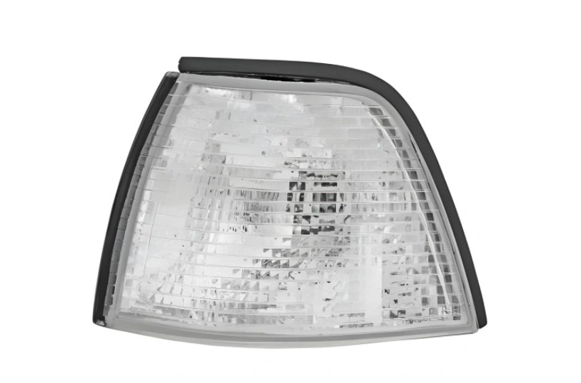 Lampa semnalizare fata BMW Seria 3 (E36), 12.1990-03.2000 Model COMBI, Estate, SEDAN, model : Compact, partea stanga, DEPO, alb; fara suport becuri,