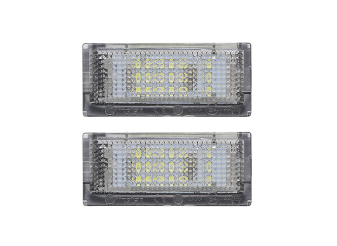 Set 2 buc lampa numar BMW Seria 3 (E46), Sedan/ESTATE, 1998-2003, partea stanga, LED; TUNING,