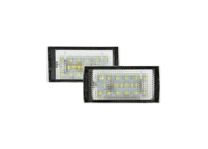 Set 2 buc lampa numar BMW Seria 3 (E46), COUPE/CABRIO, 05.1999-03.2003, partea stanga, LED; TUNING,