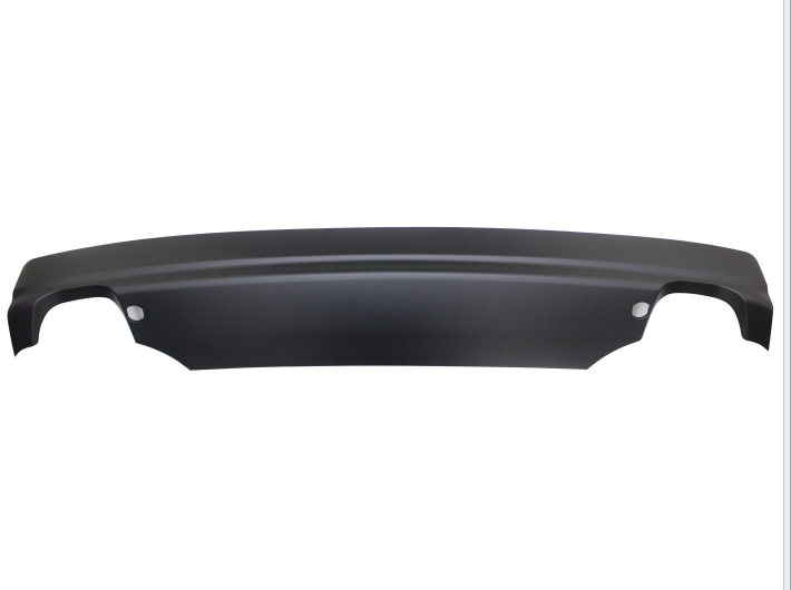 Spoiler bara spate BMW Seria 3 (E46), Sedan, 06.1998-06.2005 model SEDAN, negru; type M-Tech; cu gauri pentru conducte de evacuare dublu; TUNING,