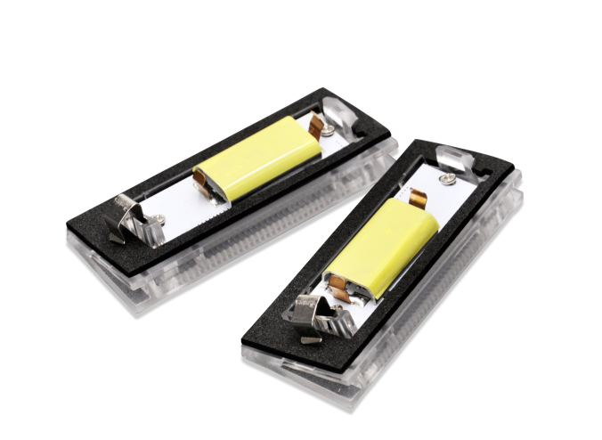 Set 2 buc lampa numar BMW Seria 5 (E39), 01.1996-2002, partea stanga, LED; TUNING,