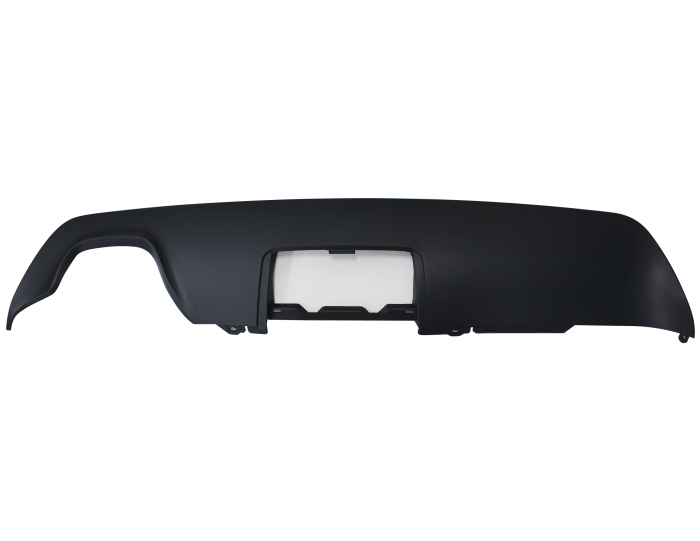 Spoiler bara spate BMW Seria 5 (E60/E61), 06.2003-06.2010, negru; type M-Tech, cu gaura carlig remorcare; cu iesiri evacuare dubla; TUNING,