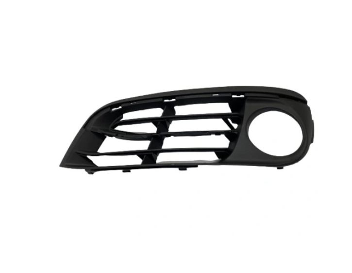 Set grila bara fata BMW Seria 5 (F10/F11), 2014-08.2017 model : Luxury, negru/crom; complet,