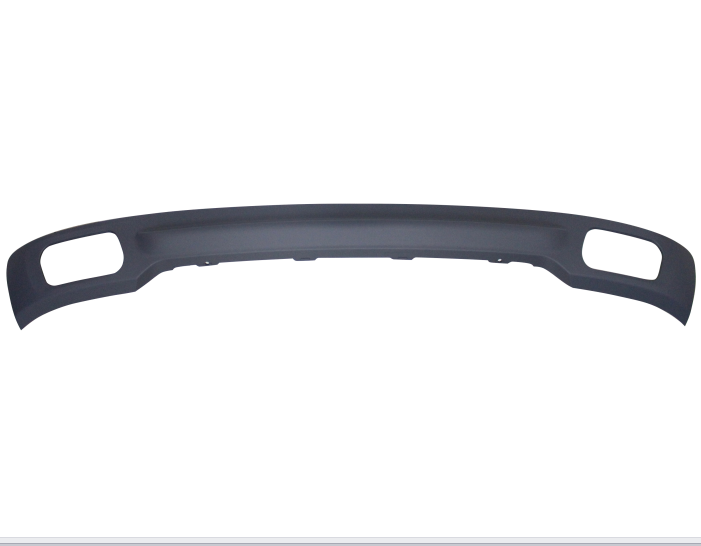 Spoiler bara spate BMW Seria 7 (F01/F02), 10.2008-01.2016, negru; cu gauri pentru 2 iesiri simple; TUNING,
