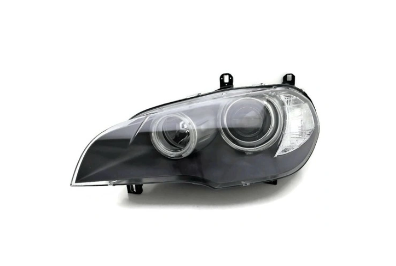 Far BMW X5 (E70), 10.2006-04.2010, partea stanga, DEPO, cu LED daytime running light; D1S+H8+PY24W; electrical; fara discharge bulb; fara ballast; fara control unit pentru bending system; cu motor; xenon; cu lumini pentru curbe,