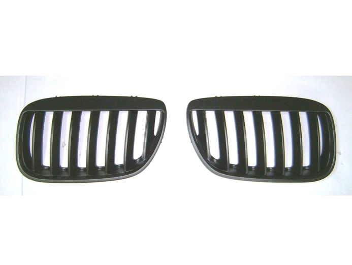 Grila masca fata fata BMW X5 (E53), 05.2003-10.2006, partea stanga, satin; TUNING,