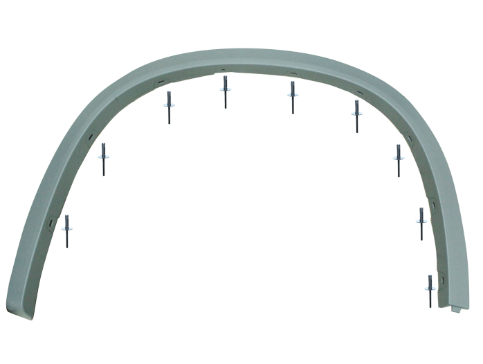 Bandou aripa, ornament fata BMW X1 (E84), 09.2009-08.2015, partea stanga, type M-Tech; grunduit, grunduit; plastic; TUNING,