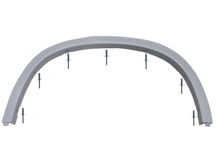 Bandou aripa, ornament spate BMW X1 (E84), 09.2009-08.2015, partea stanga, type M-Tech; grunduit, grunduit; plastic; TUNING,