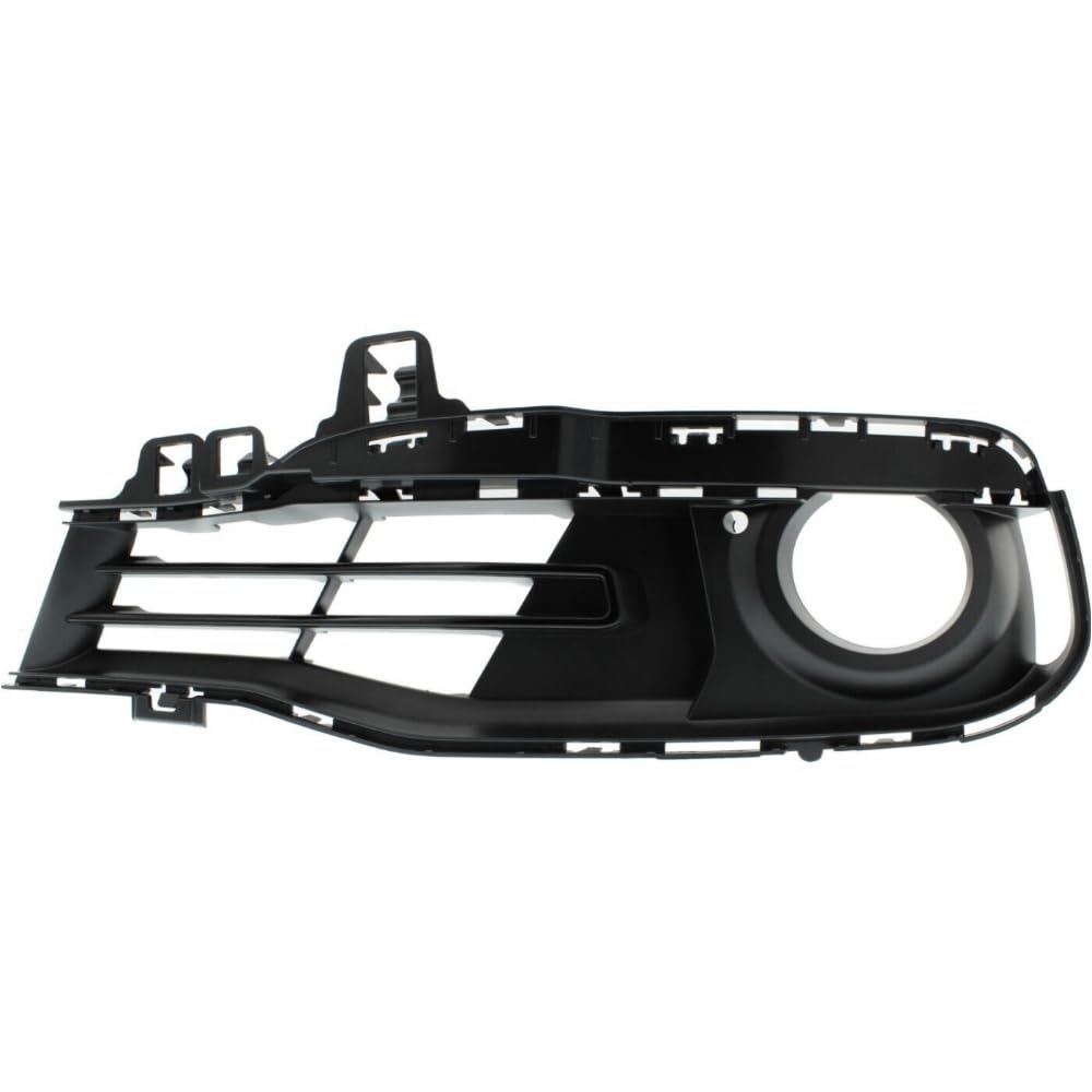 Grila bara fata BMW Seria 3 (F30/31), 2015-12.2019, partea stanga, cu lampi ceata; fara GT,
