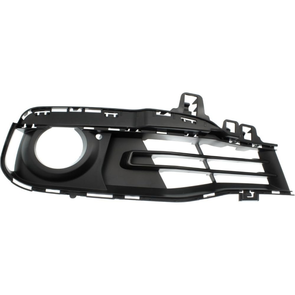 Grila bara fata BMW Seria 3 (F30/31), 2015-12.2019, partea dreapta, cu lampi ceata; fara GT,