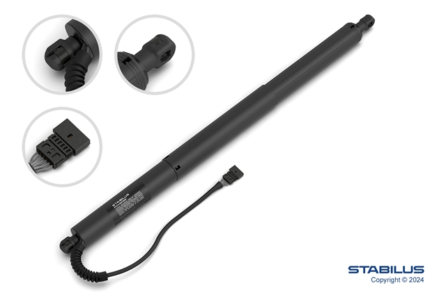 Actuator usa spate, hayon BMW 3/3 GT (F30/31/34/35), 01.2012-12.2019, STABILUS, lungime= 665 mm,