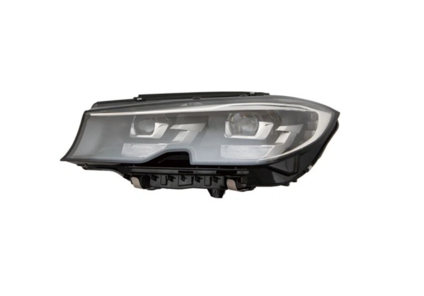 Far BMW Seria 3 (G20/G21), 03.2019-, partea stanga, DEPO, LED; electrical; fara fata indicator LED module; fara daytime running light LED module; fara unitate control LED; cu motor; LED; fara lumini de curbe; fara the BMW LED mark,