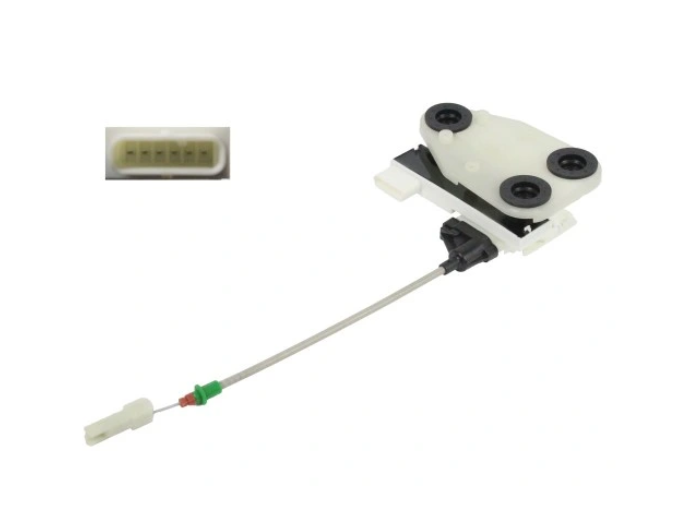 Actuator blocare usa fata BMW X5 (F15/F85), 10.2013-03.2019, X6 (F16), 01.2014-12.2019, partea stanga, Usa fata, pentru vehicule cu functie de inchidere usoara,
