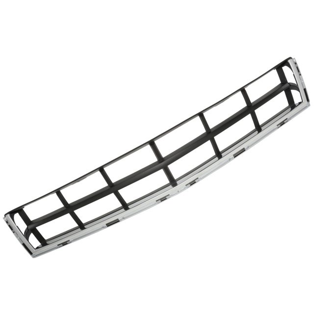 Grila bara fata CADILLAC SRX, 07.2009-01.2016, crom/negru; central,