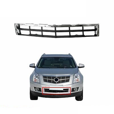 Grila bara fata CADILLAC SRX, 07.2009-01.2016, crom/negru; central,