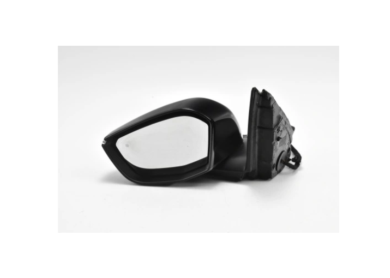 Oglinda usa exterioara CITROEN C4/e-C4, 09.2020-, partea stanga, View Max, grunduit; cu incalzire; sticla convexa; sticla crom; pliabila electric; 10 gauri / 10 pini; cu LED indicator; cu lampa de perimetru,
