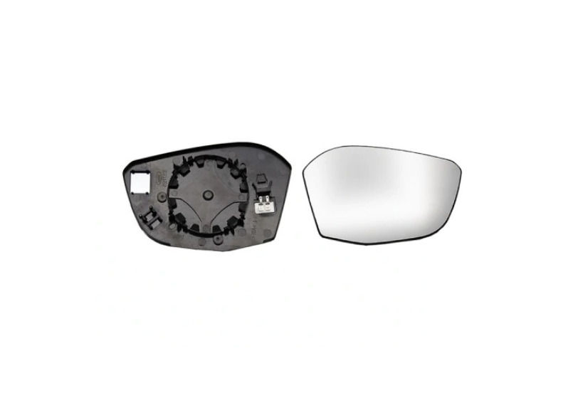Geam oglinda exterioara CITROEN C4/e-C4, 09.2020-; C5 X, 04.2022-; DS 4, 10.2021-; OPEL ASTRA L, 11.2021-; PEUGEOT 308, 03.2021-; PEUGEOT 408, 06.2022-, partea dreapta, View Max, cu incalzire; sticla convexa; sticla crom,