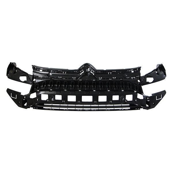 Grila masca fata CITROEN C3 AIRCROSS, 07.2021-, negru, texturat,