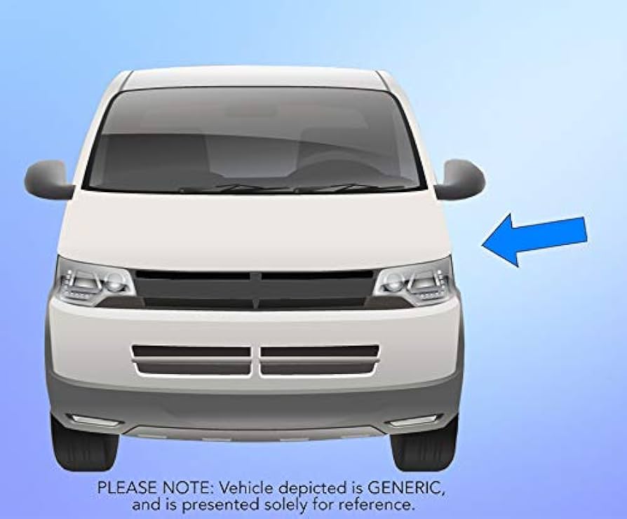 Ornament grila bara fata CHRYSLER PACIFICA, 04.2020-, partea stanga, pentru modele cu lampi ceata; crom,
