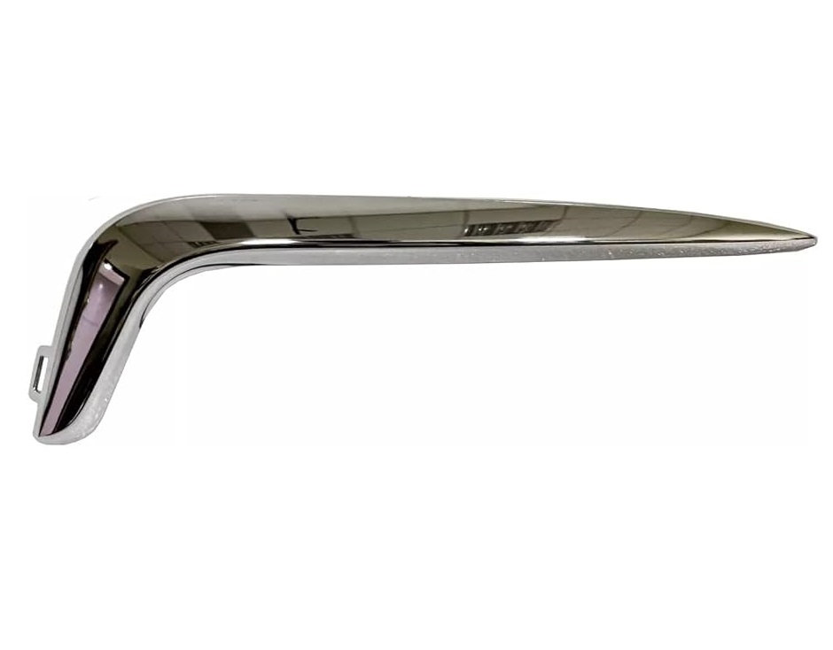 Ornament grila bara fata CHRYSLER PACIFICA, 04.2020-, partea dreapta, pentru modele cu lampi ceata; crom,