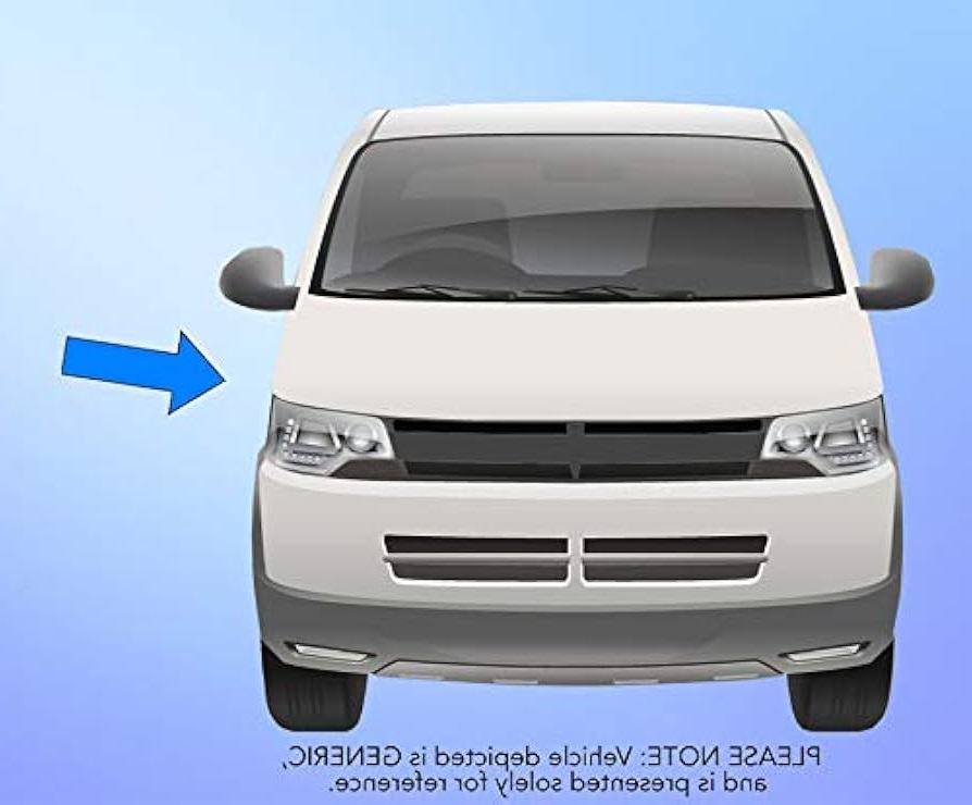 Ornament grila bara fata CHRYSLER PACIFICA, 04.2020-, partea dreapta, pentru modele cu lampi ceata; crom,