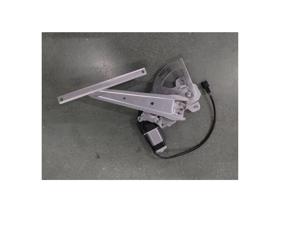 Macara geam cu motoras usa spate NISSAN TIIDA (C11X/SC11X), 06.2007-06.2011, cu 2 pini, partea stanga,