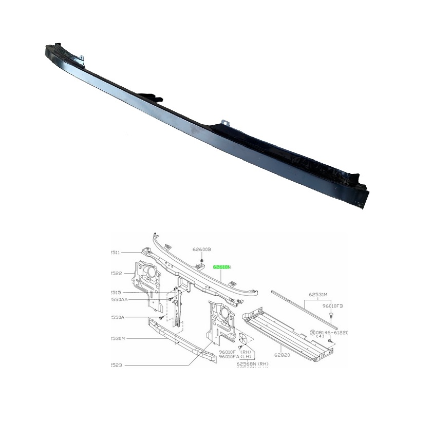 Ornament far NISSAN PICKUP (D22), 02.1998-02.02, Model : cabina dubla,