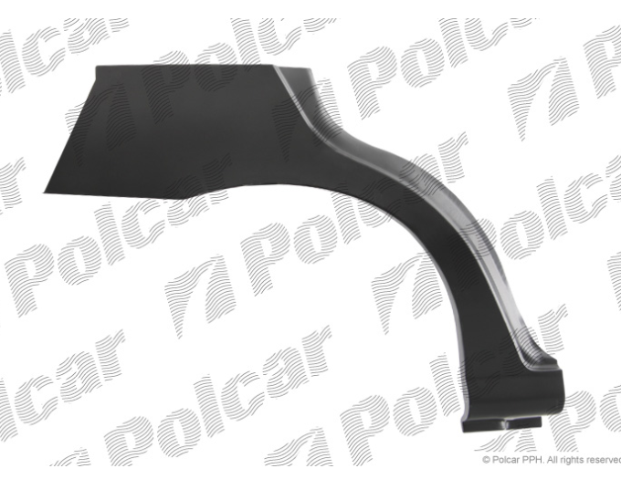 Segment reparatie aripa spate FIAT BRAVA (182), 06.1995-10.01, partea dreapta,