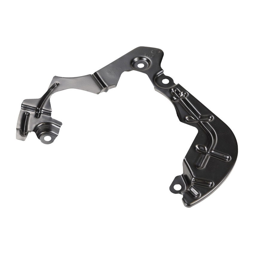 Protectie stropire disc frana fata FIAT 500 (312), 03.2007-08.2015; PANDA (169), 09.2003-12.2012; PANDA (319), 05.2012-, partea dreapta, metal galvanizat, Diametru disc frana : 257 si 284 mm, OE : 0000051891794; 50710358; 51856789; 51891794,
