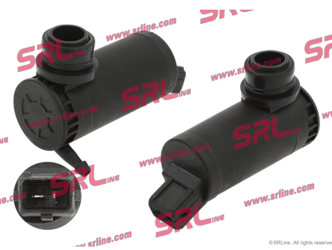 Pompa spalator fata FORD Escort Fiesta 1989-2001; Focus 1 1998-, Mondeo 1993-2000, Scorpio Sierra Transit 1992-2006, SRLine, Pompa mono,