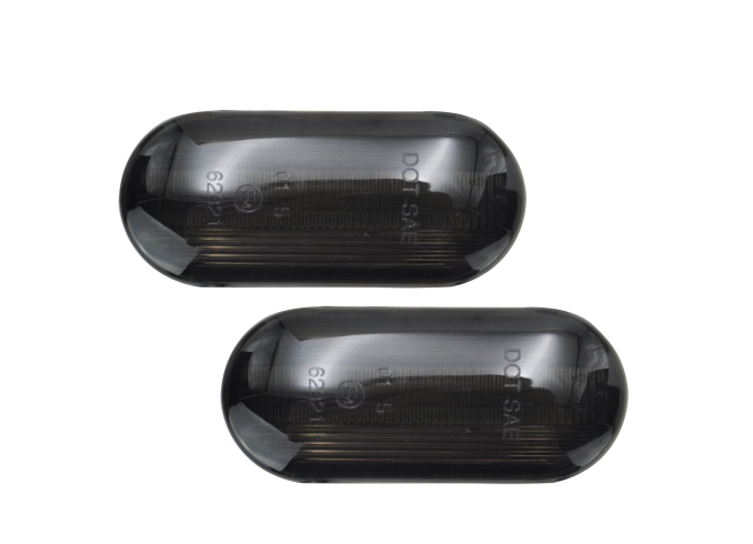 Set lampa semnalizare laterala FORD FOCUS II (DA_), 11.2004-12.2010, partea stanga, LED; fumuriu; TUNING,