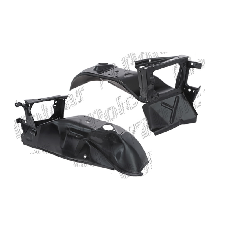 Carcasa roata fata punte fata FORD TRANSIT (VE64), 01.1991-09.1994; TRANSIT (VE83), 06.1994-07.2000, partea dreapta, metal galvanizat,