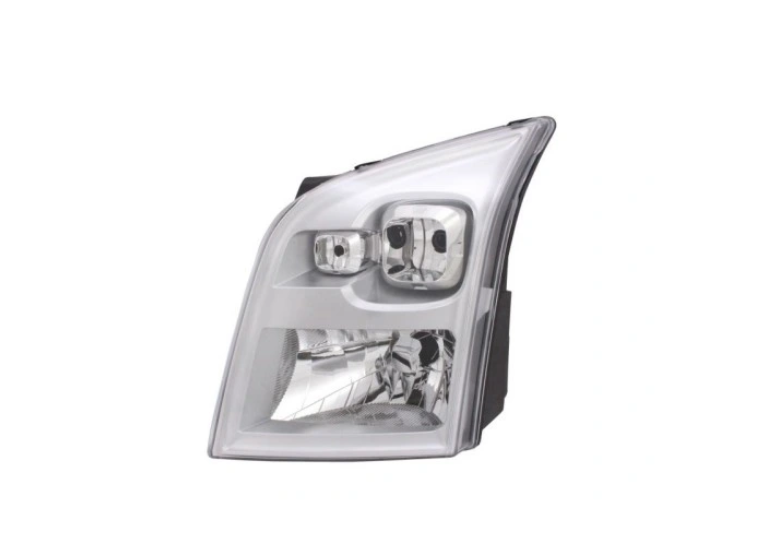 Far FORD TRANSIT/TOURNEO (V347/8), 05.2006-04.2013, partea stanga, AYFAR, H4+W5W; electrical; cu capac; cu motor; halogen,