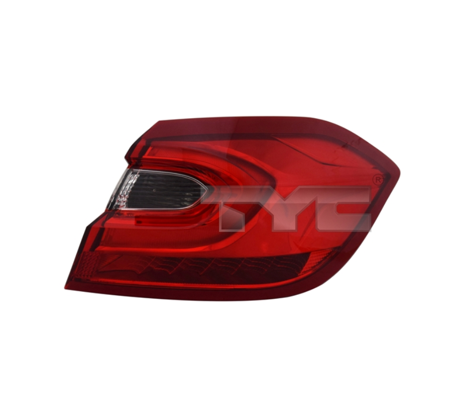 Lampa spate FORD FIESTA, 08.2017-12.2021, partea dreapta, TYC, LED+P21/5W; fara suport bec; exterior; fara the Ford mark,