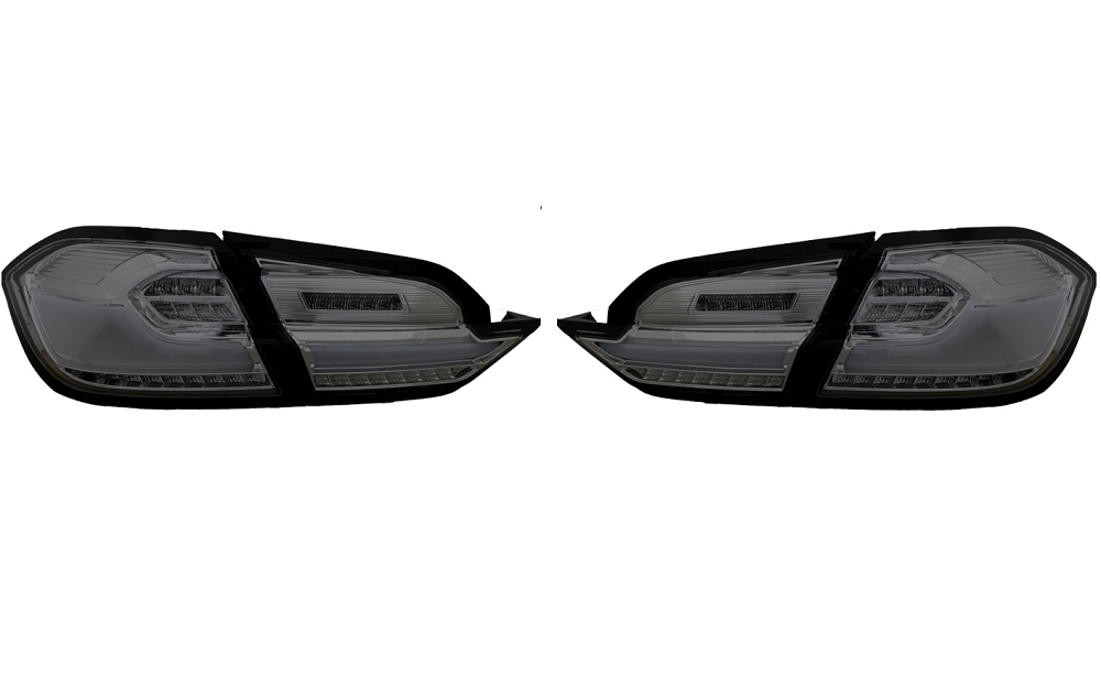 Set stopuri, lampa spate FORD FIESTA, 08.2017-, partea stanga, dynamic indicator; LED; fumuriu, transparent; TUNING,